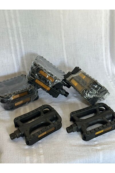 Kutlucan BİSİKLET PEDAL BİLYALI REFLEKTÖRLÜ 20-21-24-26-27,5-28-29 Jant Uyumlu (SİYAH) MTB