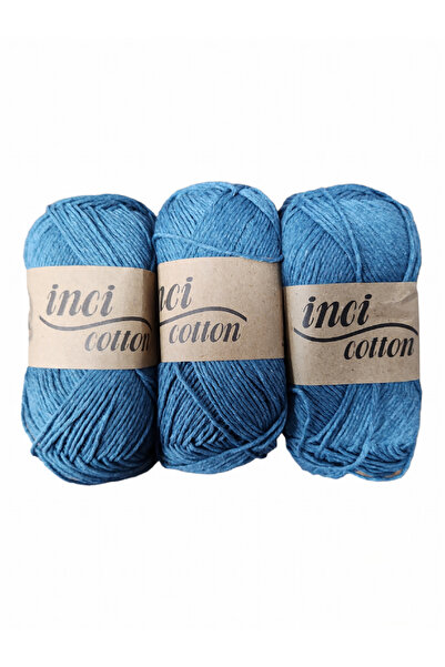 İnci İNCİ COTTON 100GR -DENİM-3 ADET