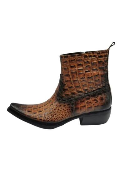 Güvener Taba Hakiki Deri Kovboy Bot