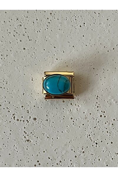 Mavi Taşlı Charm