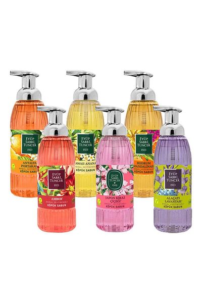 Eyüp Sabri Tuncer Olive Oil Foam Soaps 6 Pack