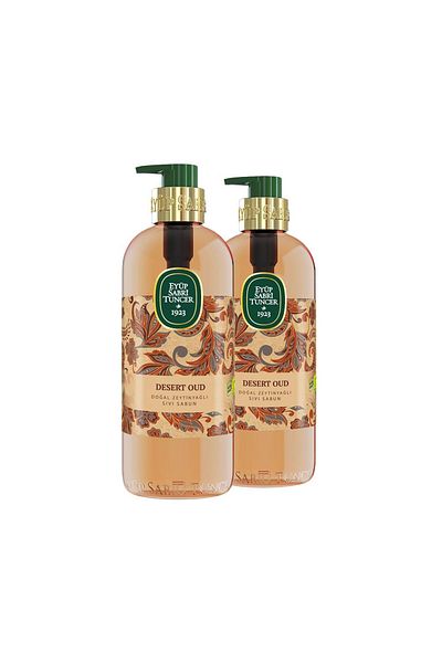 Eyüp Sabri Tuncer Desert Oud Natural Olive Oil Liquid Soap 500 ml
