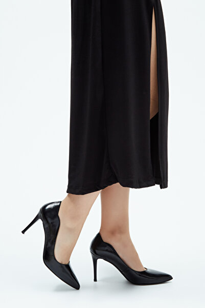 Tamer Tanca Kadın Hakiki Deri Topuklu Ayakkabı 248 23145 Bn Ayk Y23