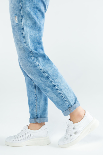 Tamer Tanca Kadın Hakiki Deri Comfort Ayakkabı 824 3537 Bn Ayk Y23