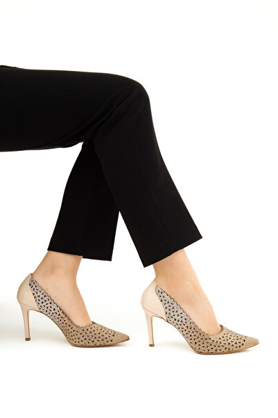 Tamer Tanca Kadın Hakiki Deri Abiye Ayakkabı 22 8951 Bn Ayk Sk22/23