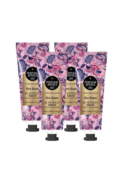 Eyüp Sabri Tuncer Perfume Jewels Love Kisses - Hand Cream 50ml X 4