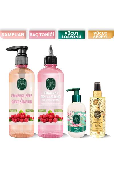 Eyüp Sabri Tuncer Frambuazlı Set, Manolya Losyonu Ve Vücut Spreyi