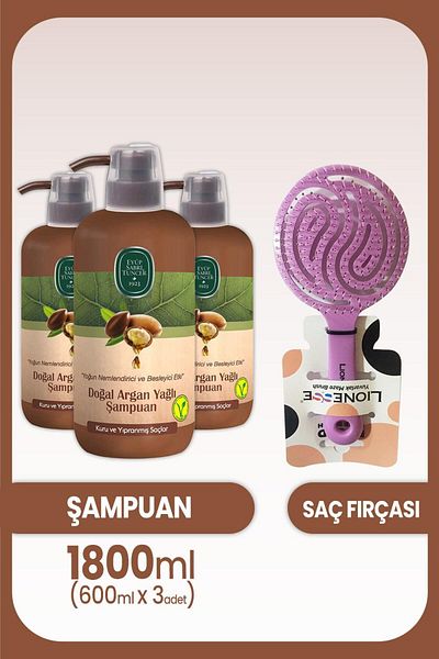 Eyüp Sabri Tuncer Natural Argan Oil Shampoo - 600 ml