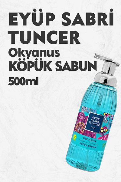 Eyüp Sabri Tuncer Ocean Foam Soap with Olive Oil 500 ml