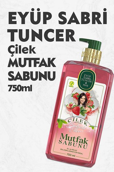 Eyüp Sabri Tuncer Strawberry Kitchen Soap 750 ml