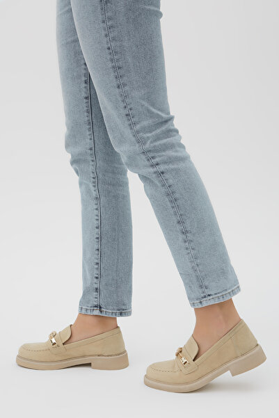 Tamer Tanca Kadın Vegan Loafer Ayakkabı 817 9503 Bn Ayk Y23