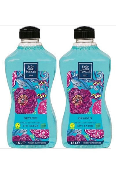 Eyüp Sabri Tuncer Olive Oil Liquid Soap Ocean 1500 ml X 2