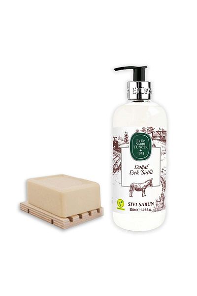 Eyüp Sabri Tuncer Natural Donkey Milk Liquid and Solid Soap