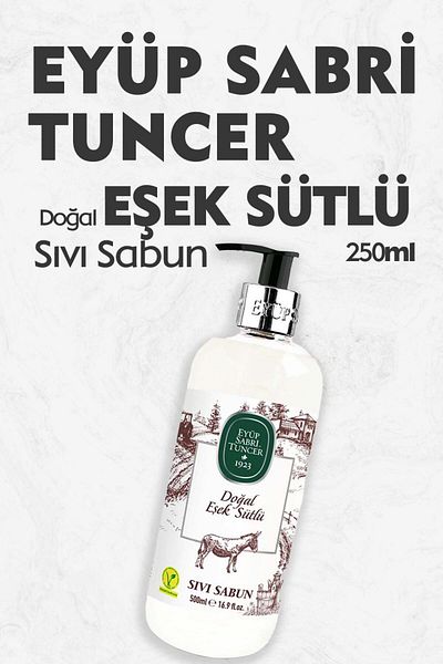 Eyüp Sabri Tuncer Natural Donkey Milk Liquid Soap 500 ml