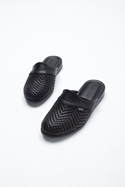 Tamer Tanca Men's Vegan House Slippers Slippers 639 406 Erk Trlk Y23