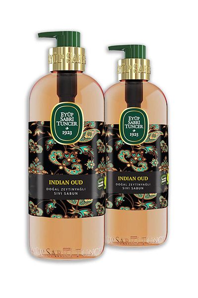 Eyüp Sabri Tuncer Indian Oud Natural Olive Oil Liquid Soap 500 ml