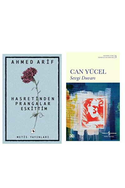 Metis Yayınları Hasretinden Prangalar Eskittim - Ahmed Arif - Sevgi Duvarı - ...