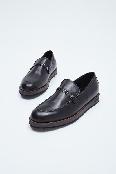 MARIO BRUNI Men's Genuine Leather Loafer Shoes 104 64516-2 Erk Ayk Sk23/24