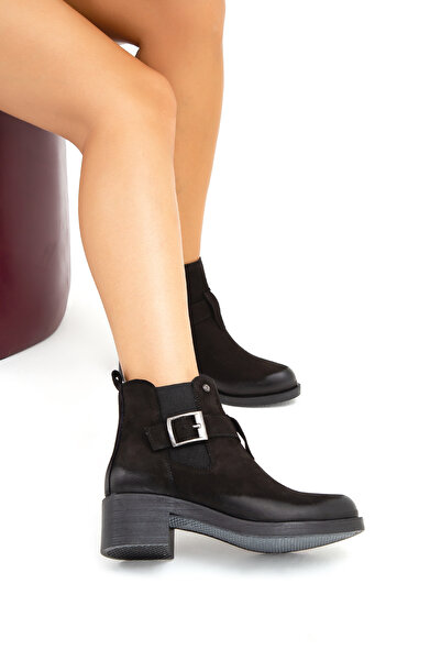 Tamer Tanca Kadın Hakiki Deri Casual Bot 599 1715 Bn Bot Sk22/23