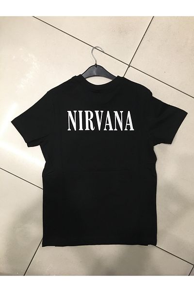 Olympus plus T-SHIRT UNISEX ROCK MUSIC NIRVANA ΠΙΣΩ