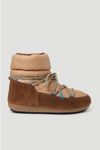MOON BOOT Alacsony velúr nylon 24010400-001
