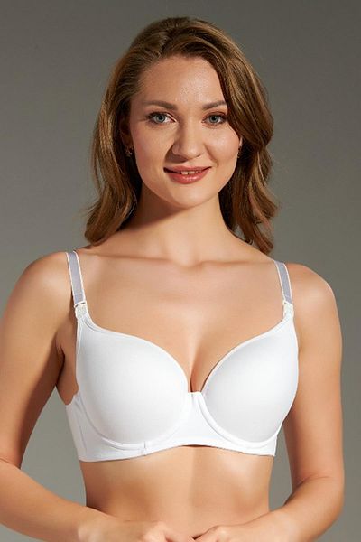 NEWBRA LINGERIE 8300 حمالة صدر مغطاة غير داعمة للرضاعة الطبيعية وبعد الولادة