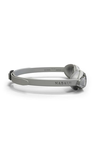 Decathlon Nabaiji Swimming Glasses - Standard Size - Gray - 100 Ready