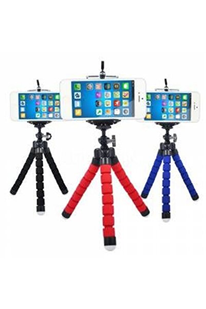 Liza Home Akrobat Sünger Bacaklı Ahtapot Telefon Tablet Camera Tripod Tutucu ...