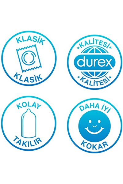 Durex Klasik Prezervatif 12'li - Temel Güven Duygusu