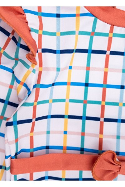 Ozmoz By Mukadder Özden Reborn Long Sleeve UV Protection Recycle Girls' Swimsuit