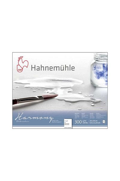 Hahnemühle Harmony Blok Rough 300g 24x30cm12 Sheets