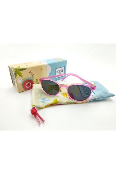 IGOR Ss292 Polarized-100% Uv Protection Children's Sunglasses Pink
