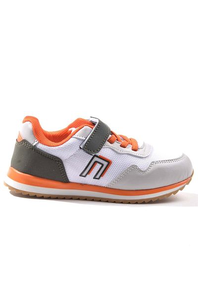 Cool Pantofi sport pentru copii Praga alb-portocaliu