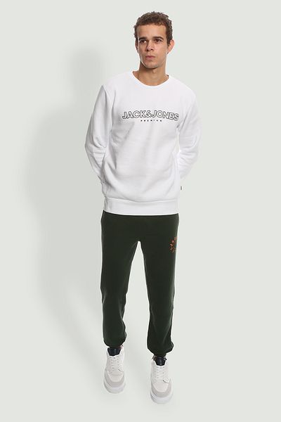 Jack & Jones Logo Printed Rope Tied Sweat Trousers
