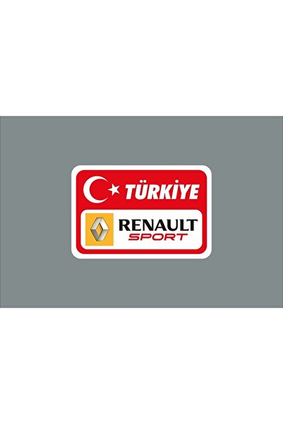Samsa İsg ملصق سيارة لسيارة Renault Sport Türkiye ملصق مقاس 15 × 10 سم