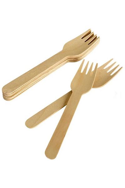 Pasta34 Wooden Fork 8 Pieces