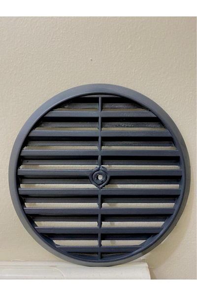 yunuskayatek Natural Gas Glass Grille Black