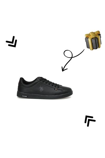 U.S. Polo Assn. US Polo AssnFRANCO GSN New Season Orthopedic 3FX White-Black-Red-Navy Blue Sneaker