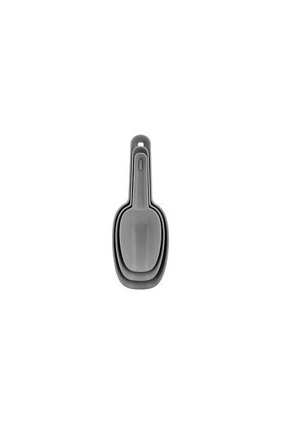 Dükkanönü Plastlife 3-Piece Food Shovel Set KP-156 Flour, Sugar, Food Feed, Pulses, Detergent, Measuring Shovel