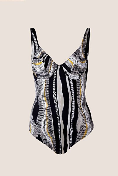 AYYILDIZ 49604 Siyah Toparlayıcı Mayo