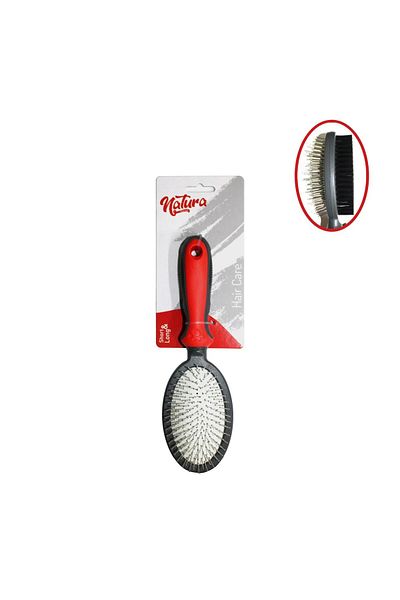 Natura Pet Natura Double Sided Cat Dog Oval Brush MK326 Large
