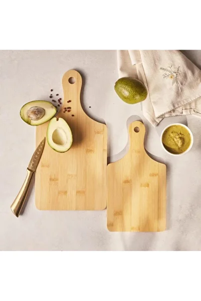 Emsan Cutting Board 2 Pieces Bamboo Arvin