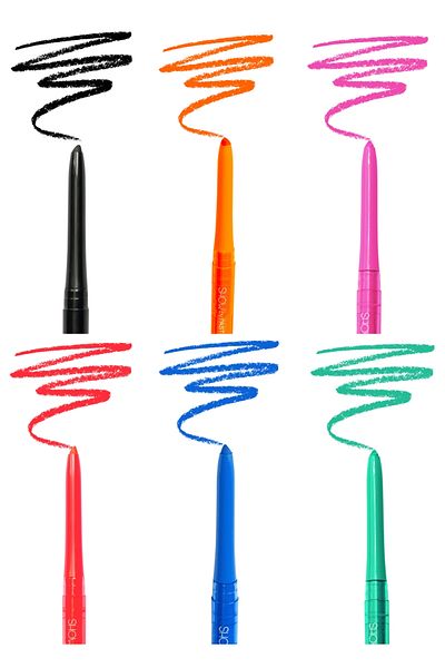 Show by Pastel Show Your Game Waterproof Gel Eye Pencil - Waterproof Gel Eye Pencil Set of 6