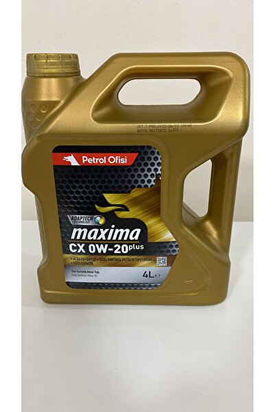 Petrol Ofisi Cx 0w20 4 Lt Tam Sentetik Motor Yağı ORJİNAL ÜRÜN GARANTİSİ