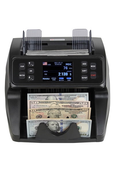 baove Gb9500 Pro Mix Karışık Para Sayma Makinesi Ve Sahte Yakalama - Tl, Euro, Usd