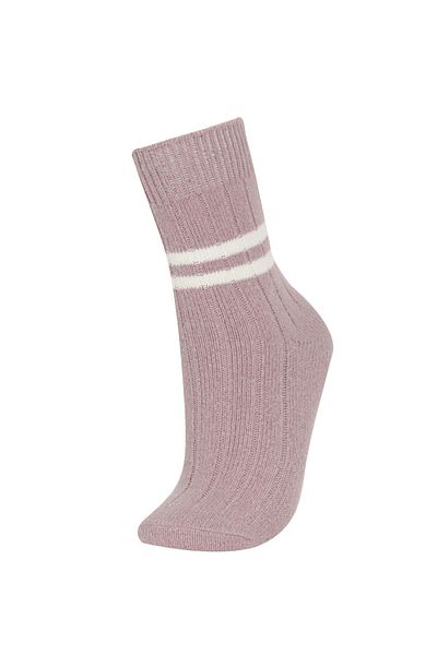 DeFacto Women's 2-Piece Cotton Winter Socks A3384axns