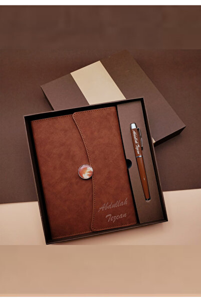 EratCo Kişiye Özel Öğretmenler Günü Hediyesi Kalem Defter Seti Premium Kutuda...