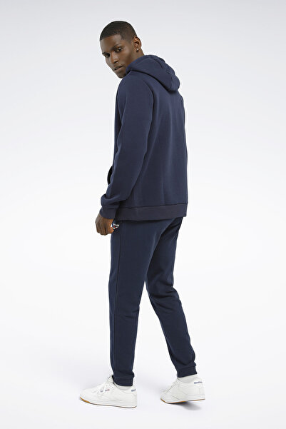 Reebok RI Left Chest Logo Lacivert Erkek Eşofman Üstü