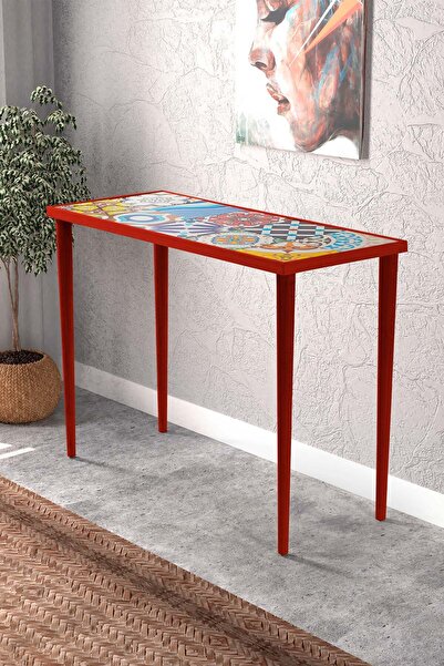 Resmo Burano 101x41CM Doğal Masif Ayaklı Dresuar