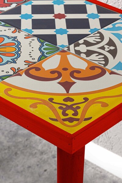 Resmo Burano 101x41CM Doğal Masif Ayaklı Dresuar